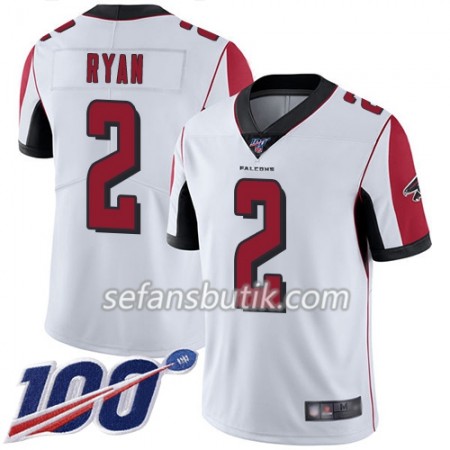 Atlanta Falcons Tröjor Matt Ryan 2 Nike Vit 100th - Herr Atlanta Falcons Tröjor Matt Ryan 2 Nike Vit 100th - Herr